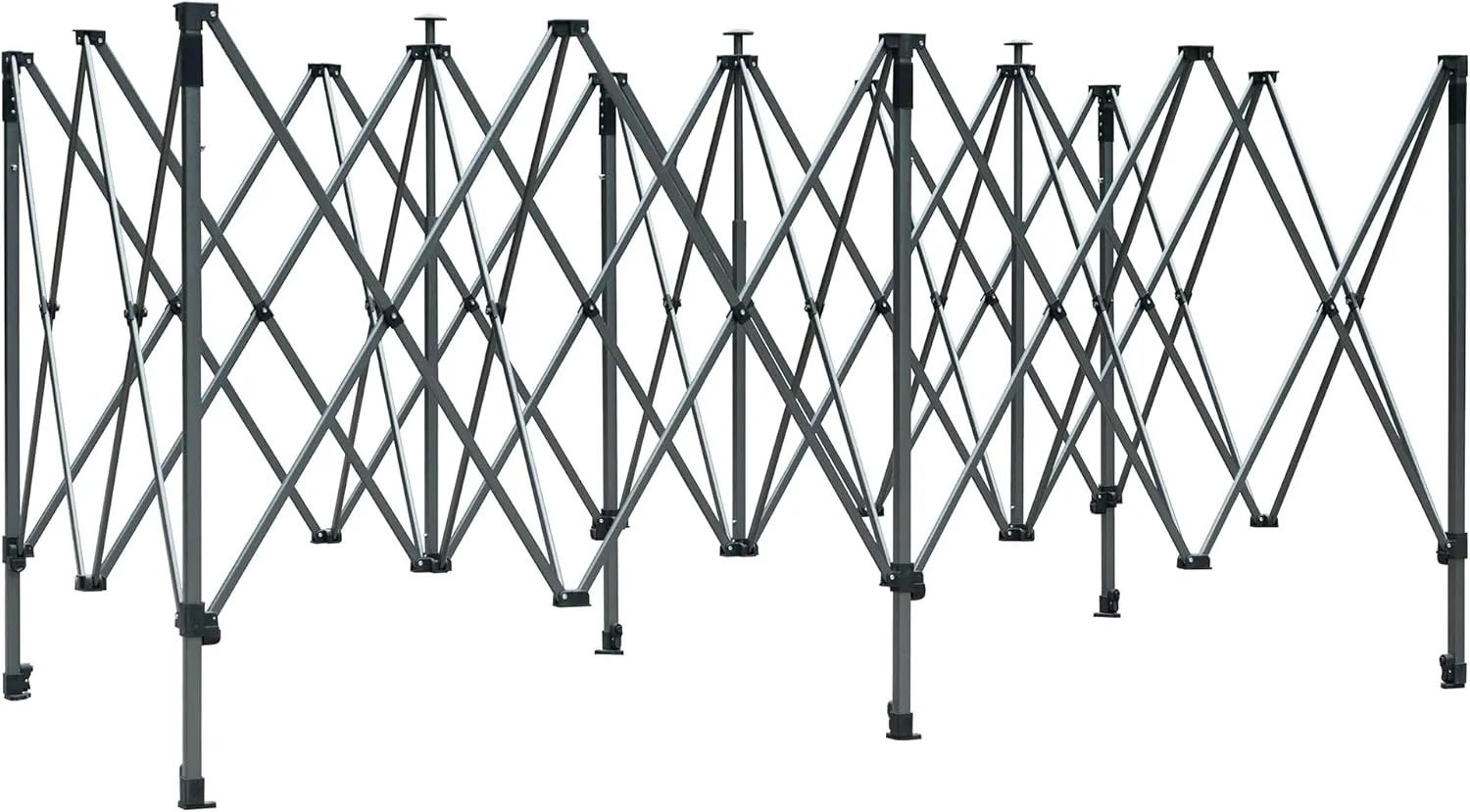 10x20 FT Canopy Party Tent with Wheeled Bag,Outdoor Waterproof Wedding Patio Gazebo W/ 6 Removable Sidewalls,Large Event Shelters W/Sandbags & Adjustable Height,for Party,Wedding,White