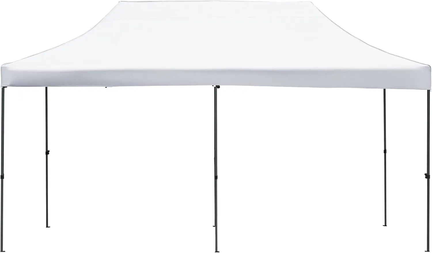 10x20 FT Canopy Party Tent with Wheeled Bag,Outdoor Waterproof Wedding Patio Gazebo W/ 6 Removable Sidewalls,Large Event Shelters W/Sandbags & Adjustable Height,for Party,Wedding,White