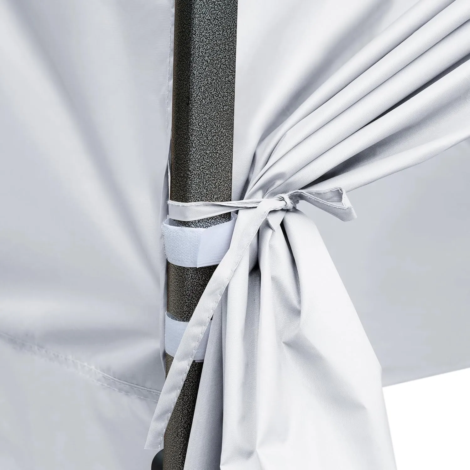 10x20 FT Canopy Party Tent with Wheeled Bag,Outdoor Waterproof Wedding Patio Gazebo W/ 6 Removable Sidewalls,Large Event Shelters W/Sandbags & Adjustable Height,for Party,Wedding,White