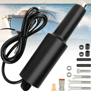15055-001 Boat Trim Tab Actuator 12 Volt 101 XD Series Actuator Fit for Lenco 5/16" MTG HW Actuator w/6' Cable Used with HD, Xd, High Performance & Super Strong Tabs, 21/4" Stroke (15055-001)
