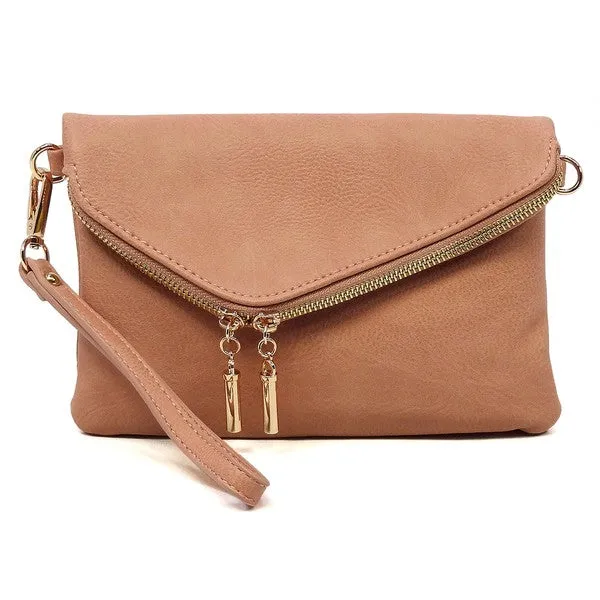 16 COLORS - ENVELOPE FOLDOVER ENVELOPE CLUTCH