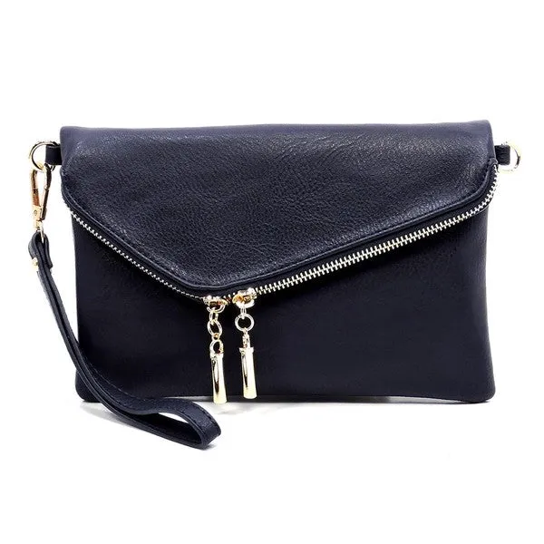 16 COLORS - ENVELOPE FOLDOVER ENVELOPE CLUTCH