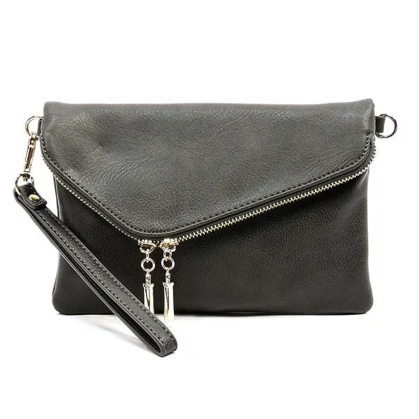 16 COLORS - ENVELOPE FOLDOVER ENVELOPE CLUTCH