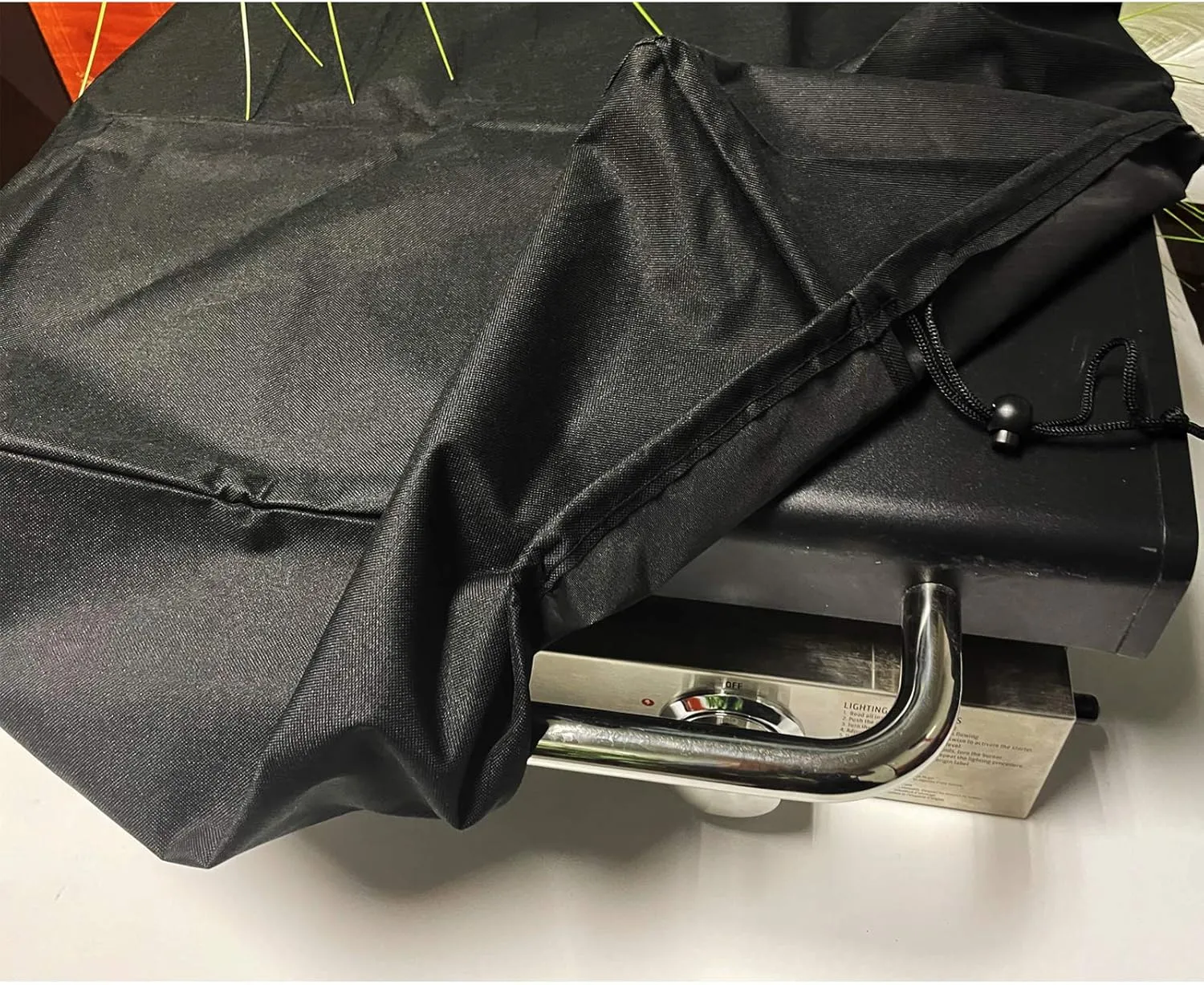 17 Inch Carry Bag and Cover for Blackstone 17" Table Top Griddle With Hood - Heavy Duty 600D Polyester Cover, Replacement Parts