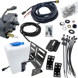 170 degree Wiper Motor Kit Universal Type for Various UTV fits Polaris RZR Ranger fit Honda Pioneer 700 1000 as wide as 165 172 180 degree wiper motor (B170 Wiper Motor & Washer System)