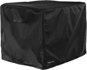 【2025 New Upgrade】TENTVIA Universal Generator Cover 26x20x20 Inches,600D Heavy-Duty Oxford Fabric,Dustproof and Waterproof Protection for Generators, Suitable for Most 1500-9000W Generators.black