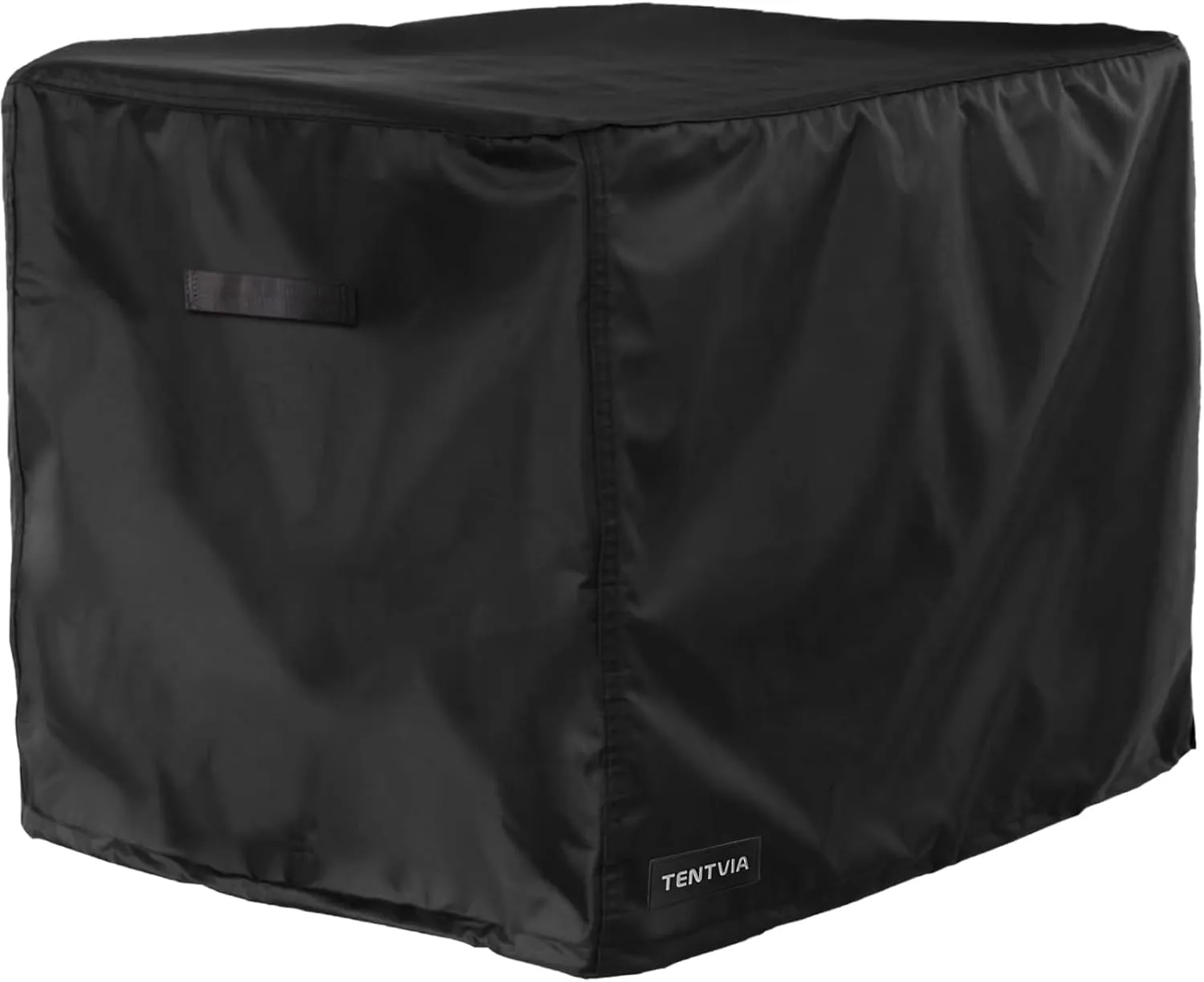 【2025 New Upgrade】TENTVIA Universal Generator Cover 26x20x20 Inches,600D Heavy-Duty Oxford Fabric,Dustproof and Waterproof Protection for Generators, Suitable for Most 1500-9000W Generators.black