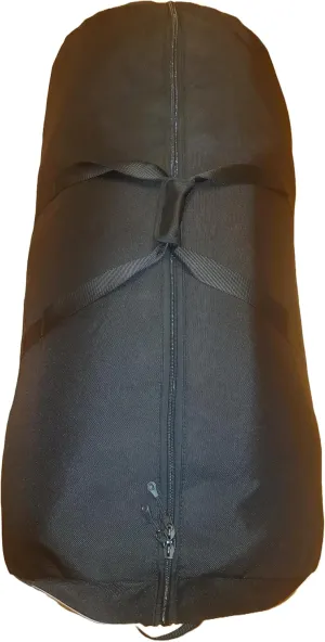 250L/65Gal (41x21) Thick, Super-Strong, Ballistic Nylon, Heavy-Duty Duffel/Utility Bag - Great for Camp/Sports/Equipment/Travel/Tools, Black