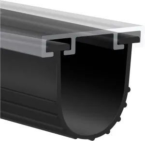 4.5 inch Bottom Rubber Weather Seal for 8FT Wide Garage Doors