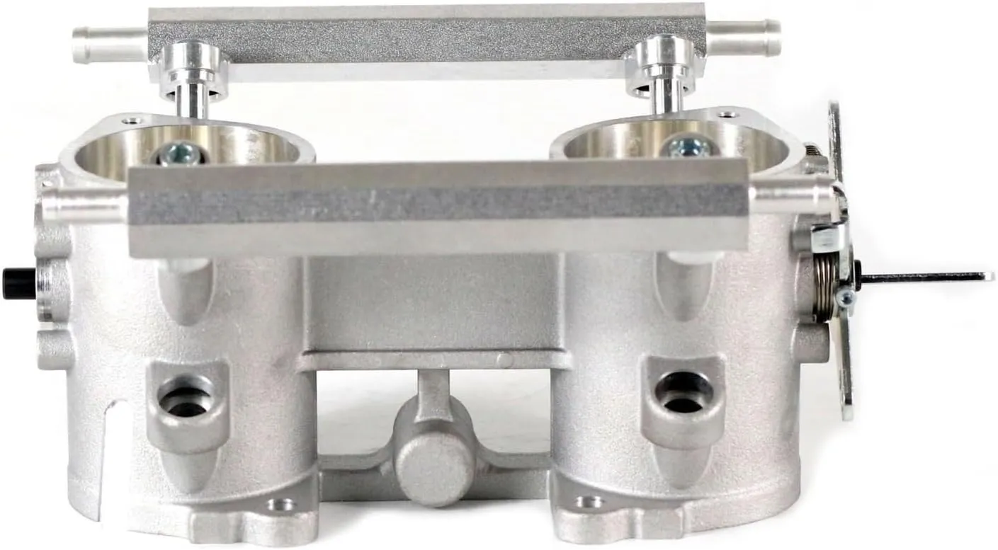45MM 45IDA TBS Throttle Bodies Compatible With Jenvey IDA Style PRO-SERIES IDA THROTTLE Compatible With Weber & Dellorto W 2 Fuel Rail KITS