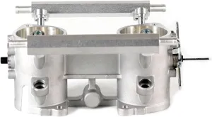 45MM 45IDA TBS Throttle Bodies Compatible With Jenvey IDA Style PRO-SERIES IDA THROTTLE Compatible With Weber & Dellorto W 2 Fuel Rail KITS