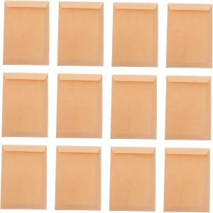 50pcs Envelope Bag Paper Storage Envelopes Letter Paper Brown Envelops Brown