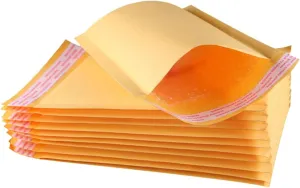 50Pcs Film Self Sealing Envelopes for Shipping Packing Mailing Padded Wrap for Protection