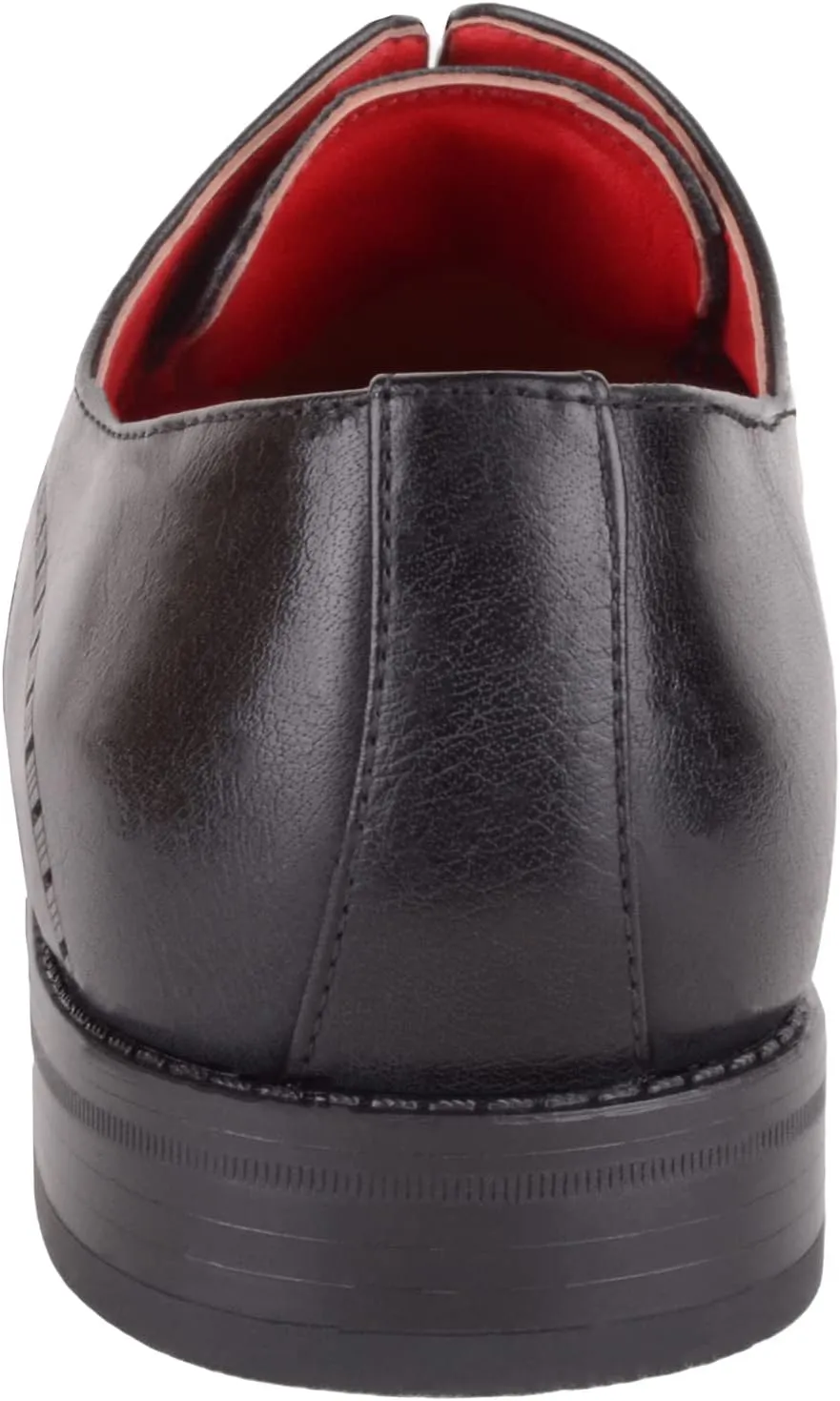 ABSOLUTE FOOTWEAR Mens Slip On Formal Work Wedding School Waterproof Lace Up Laser Cut Pattern Formal Shoes