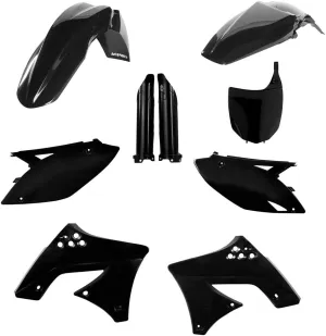 Acerbis Full Plastic Kit Black for Kawasaki KX250F 2009-2012