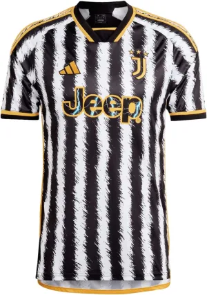 adidas Men's Soccer Juventus 23/24 Home Jersey (as1, Alpha, x_l, Regular, Regular) Black/White