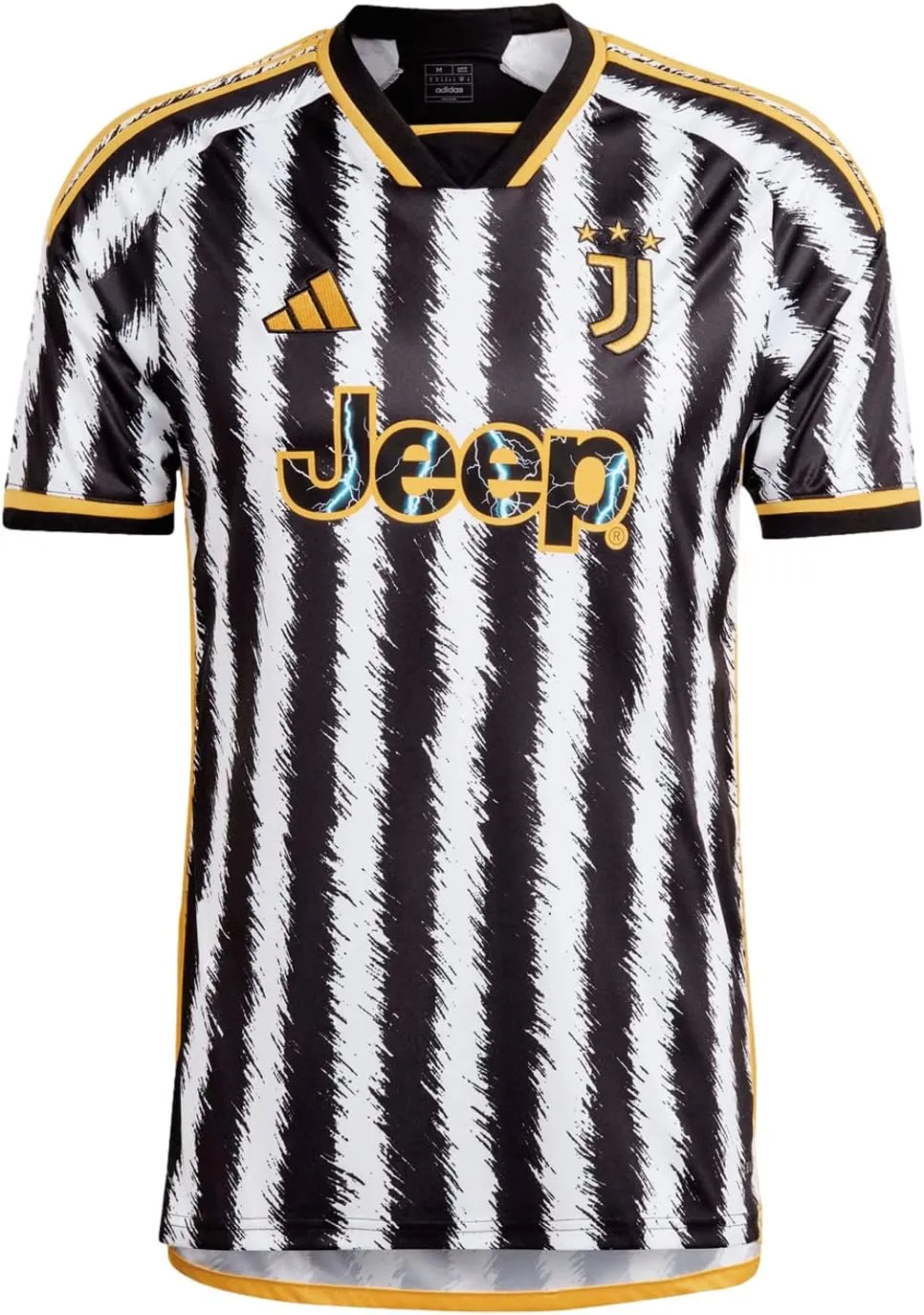 adidas Men's Soccer Juventus 23/24 Home Jersey (as1, Alpha, x_l, Regular, Regular) Black/White