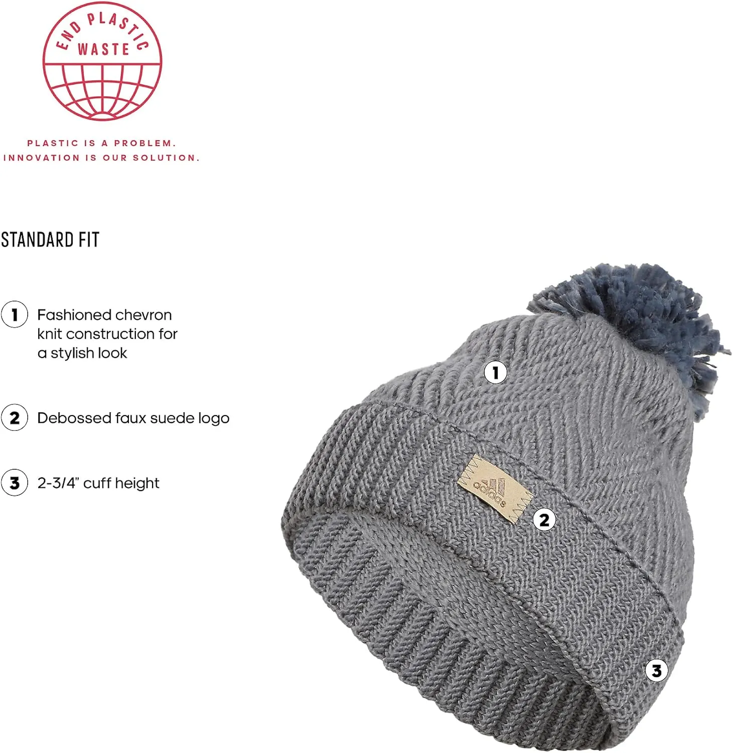 adidas Women's Twilight Ballie Beanie, Discontinued