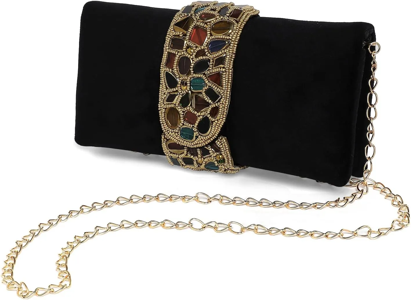Aheli Clutch Purses Gift for Women Handmade Evening Sling Handbag Stylish Bridal Fashion Bag