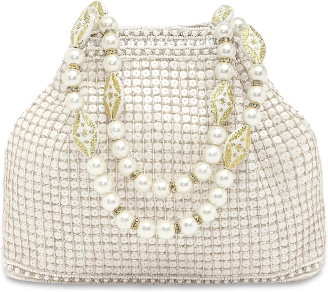 Aheli Indian Potli Bags Gift for Women Evening Bag Clutch Ethnic Bride Purse with Drawstring