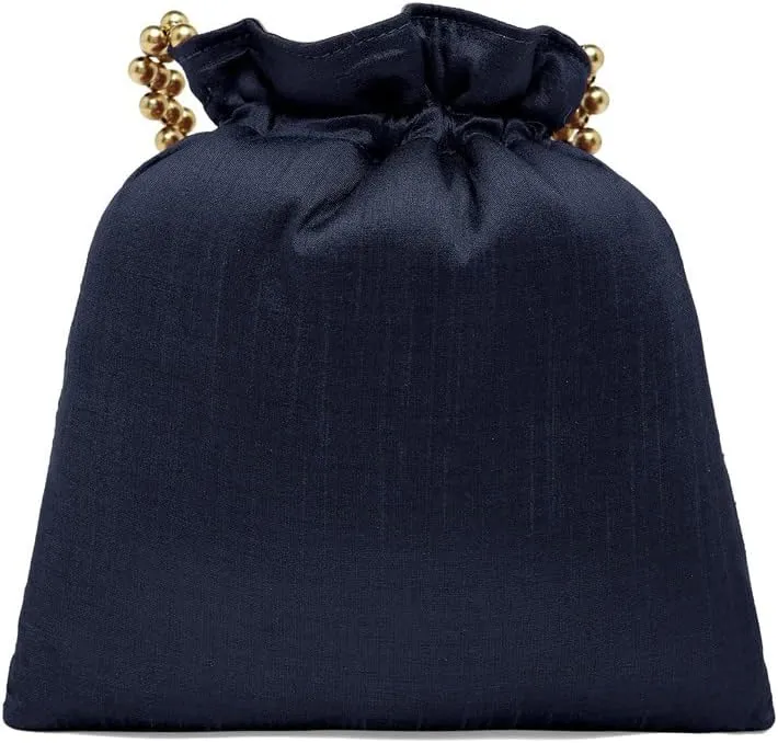 Aheli Potli Purses Gift for Women Handmade Evening Handbag Stylish Bridal Fashion Wristlet