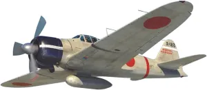 Airfix Model Airplane Kit Gift Set - A01005B Mitsubishi A6M2b Zero, Plastic Plane Model Kits for Adults & Kids 14 , Skill Level 1, 1:72 Scale WW2 Military Aircraft Models - Real Aeroplane Models