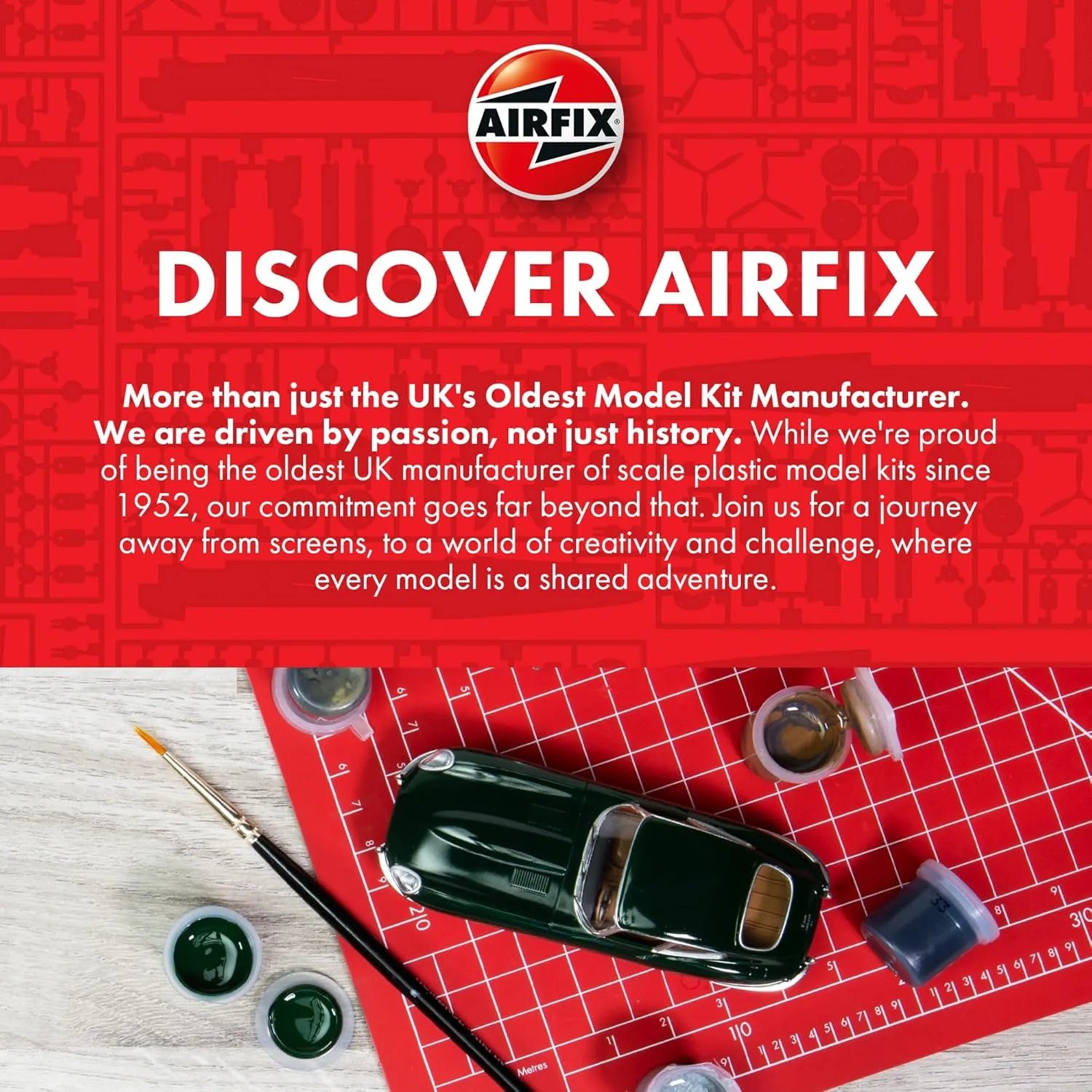 Airfix Model Airplane Kit Gift Set - A11001A Vickers Valiant B(PR) K.1, Plastic Plane Model Kits for Adults & Kids 14 , Skill Level 3, 1:72 Scale WW2 Military Aircraft - Real Aeroplane Model Gifts
