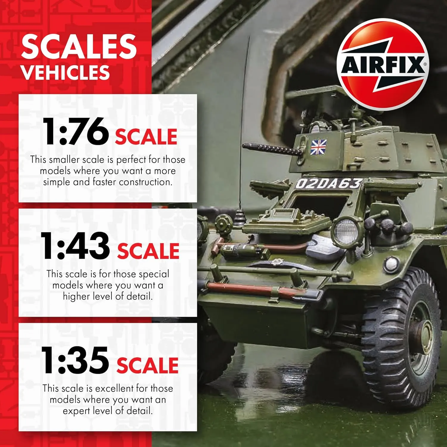 Airfix Model Tank - A1361 T34-85 112 Factory Production, Plastic Model Kits for Adults & Kids, 1:35 Scale, Skill Level 3, WW2 Theme Military Models, World War 2 Tanks