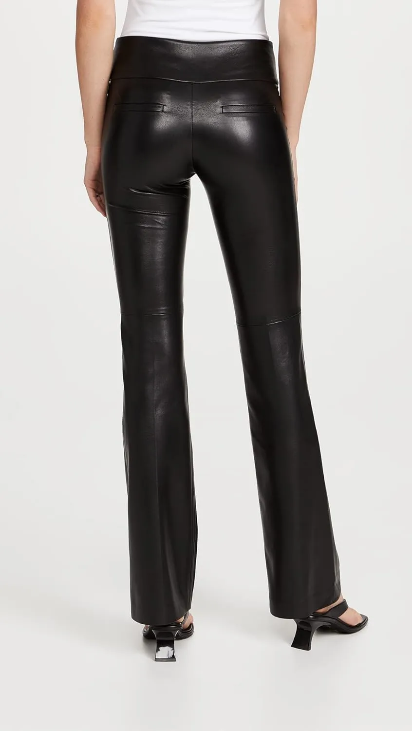 alice   olivia Women's Olivia Vegan Leather Pants