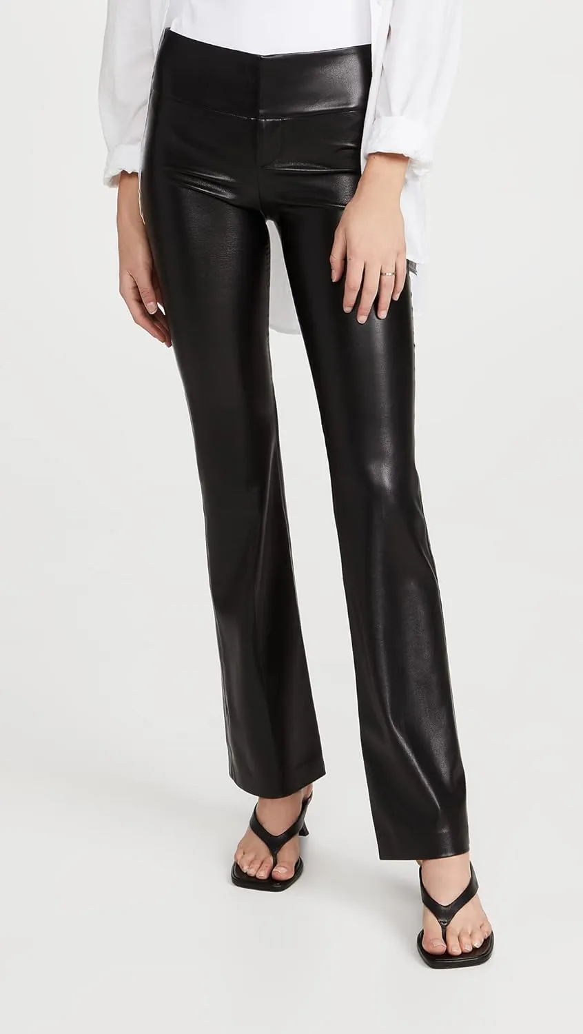 alice   olivia Women's Olivia Vegan Leather Pants