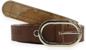 Alviero Martini 1 Class Geo Women's Belt White - A523-9407-0905-95, Geo, 95