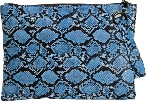 Amaze Womens Oversized Clutch Bag Large PU Leather Pouch Evening Handbags Envelope Purse with Wristlet Shoulder Lady