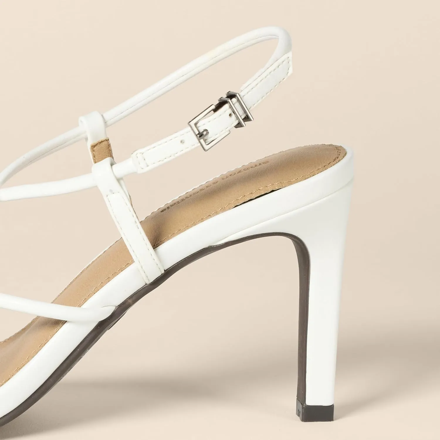 Amazon Essentials Women's Strappy Stiletto Heel Sandals