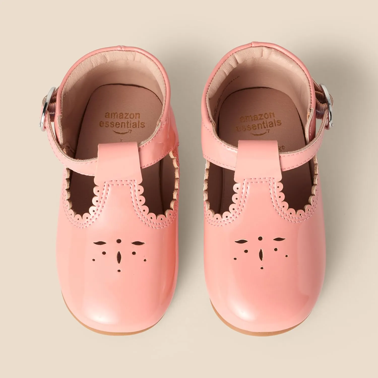 Amazon Essentials x Sofia Grainge Toddlers and Baby Girls’ Non-Slip Mary Jane Shoes