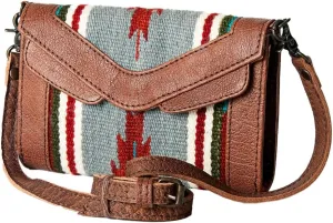 American Darling Envelope Saddle Blanket Genuine Leather Women Bag Western Handbag Purse| Handbag | Leather Duffle Bag |