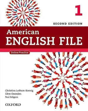 American English File Second Edition: Level 1 Student Book: With Online Practice 2nd Revised ed. Edition