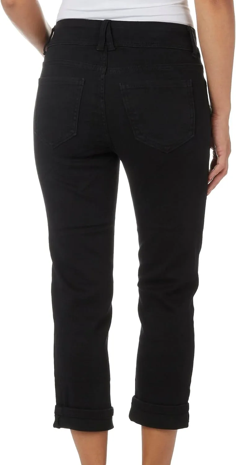 Angels Forever Young Women's Curvy Crop Jeans