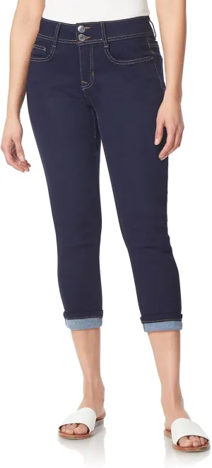 Angels Forever Young Women's Curvy Crop Jeans