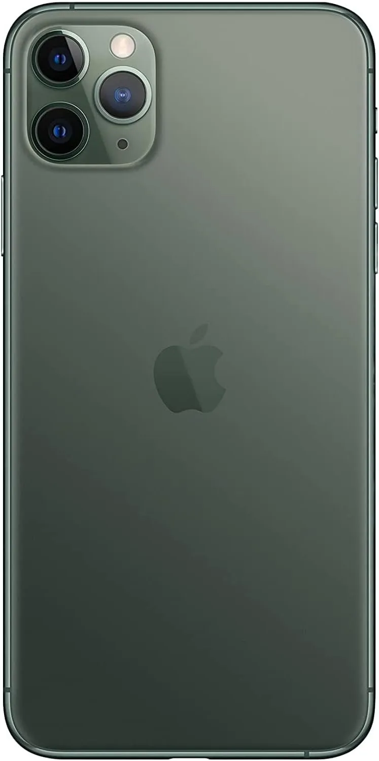 Apple iPhone 11 Pro Max, US Version, 64GB, Midnight Green - Unlocked (Renewed)