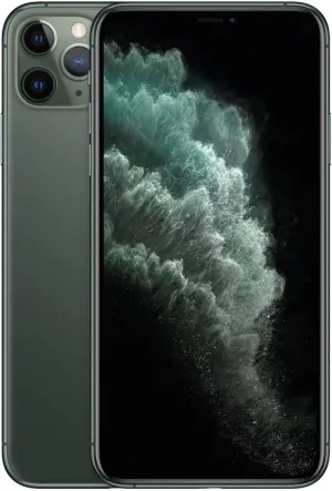 Apple iPhone 11 Pro Max, US Version, 64GB, Midnight Green - Unlocked (Renewed)