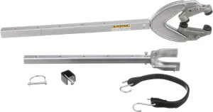 Attwood SP-4000-ADJ-RB Heavy Duty Transom Saver, Adjustable from 24 to 36 Inches, Heavy Duty Head, Roller and Trailer Mounts