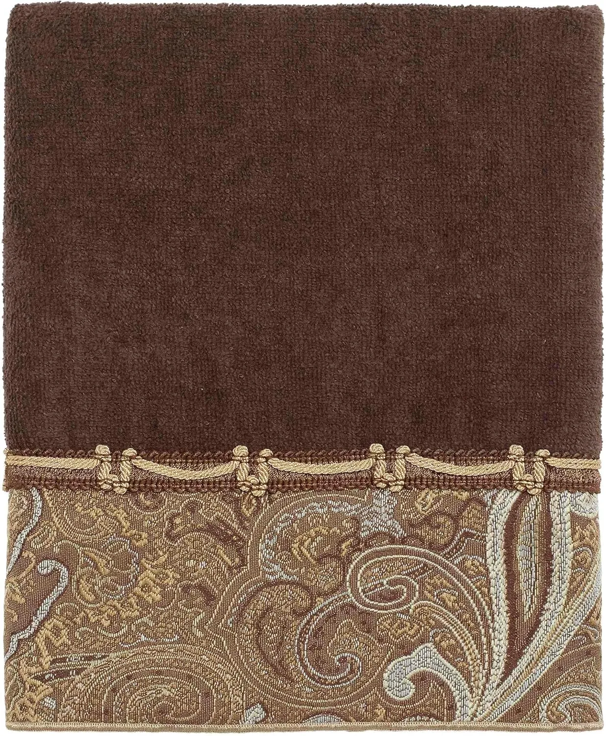 Avanti Linens 17892JAV Bradford Hand Towel, Java 30.00" x 16.00"