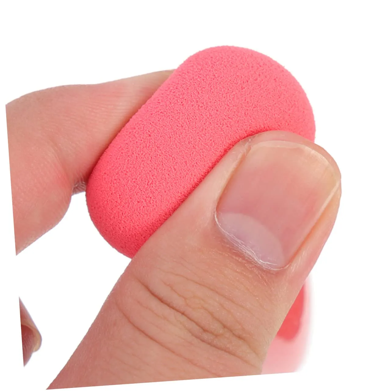 Beaupretty 24pcs Makeup Sponge Pens for Foundation Application Portable Beauty Tools Comfortable Handle for Precise Makeup Areas Watermelon