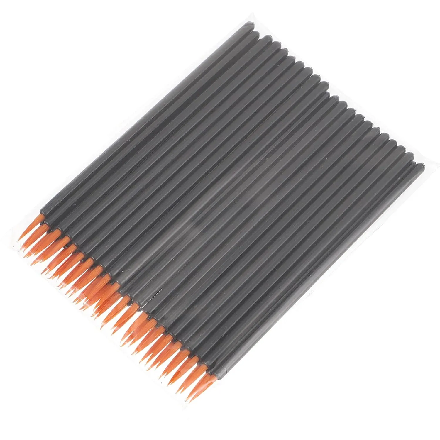 Beaupretty 300pcs Disposable Eyeliner Brush Applicators Precision Makeup Wands for Eye Makeup Application Bristles Easy to Use for Salon and Home Use
