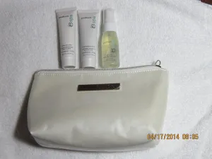 Beauticontrol Spa Pedicure 3 Piece Travel Set with Cosmetic Bag