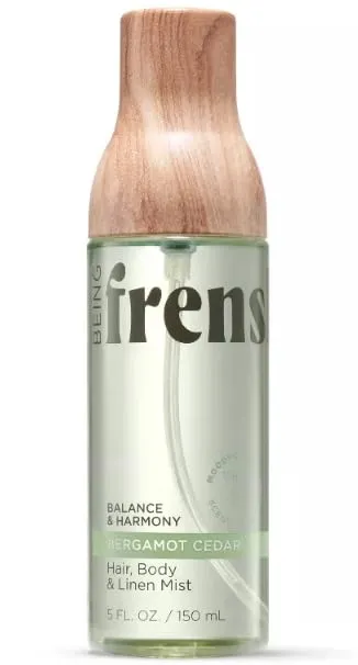 Being Frenshe Hair, Body & Linen Mist, Bergamot Cedar, 5 fl oz