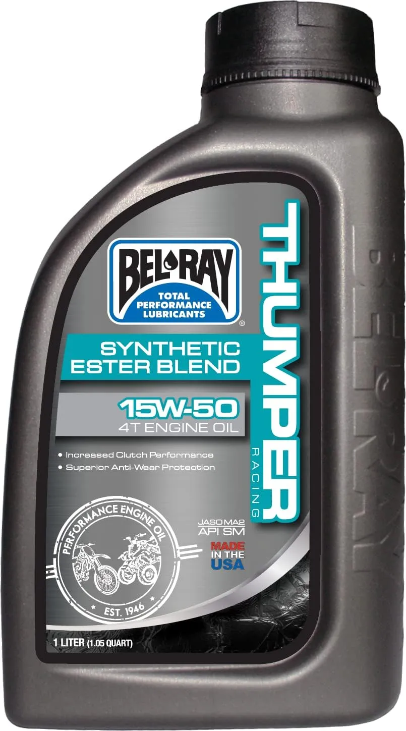 Bel-Ray 99520-B1LW Thumper® Racing Synthetic Ester Blend SAE 10W-40 4T Engine Oil - 1 Liter