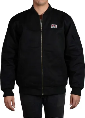 Ben Davis Men's Quilted Lined Bomber Jacket