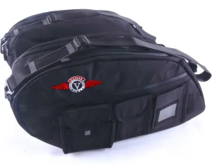 Bestem LGKA-NOMAD-SDL-D Black Deluxe Saddlebag Liners for Kawasaki Vulcan Nomad, Pair