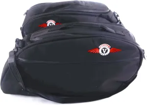 Bestem LGKA-NOMAD-SDL-R Black Regular Saddlebag Liners for Kawasaki Vulcan Nomad, Pair